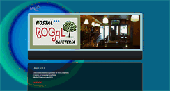 Desktop Screenshot of hostalnogal.com